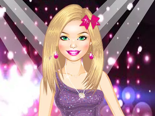 Barbie Popstar Dressup - game thumbnail image