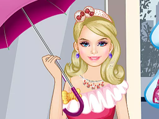 Barbie Rainy Day - game thumbnail image