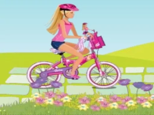 Barbie Rides Bike - game thumbnail image