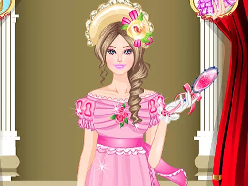 Barbie Vintage Dress up - game thumbnail image