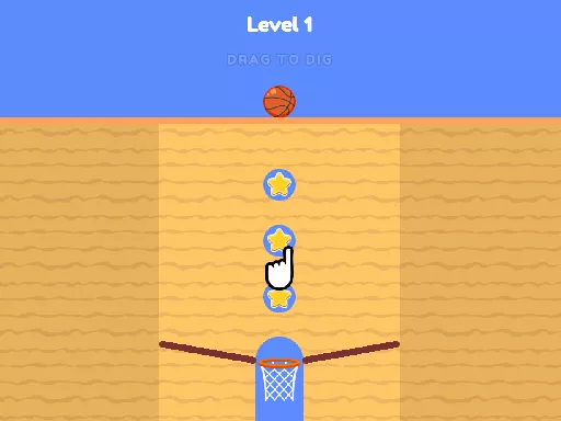 Basketball Dig - game thumbnail image