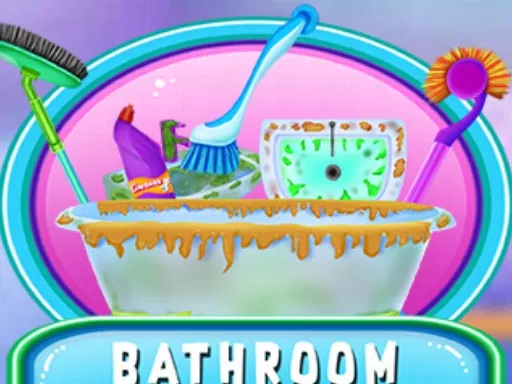 BATHROOM CLEAN AND DECO - game thumbnail image