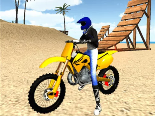 Beach Bike Stunt  - game thumbnail image