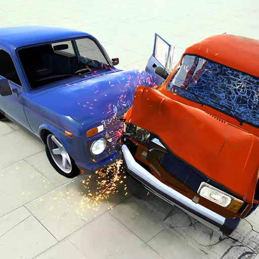Beam Drive Car Crash Test Simulator game thumbnail image