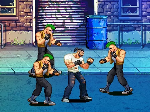 Beat Em Up Street fight 2D - game thumbnail image