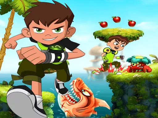 Ben 10 Alien Run - game thumbnail image