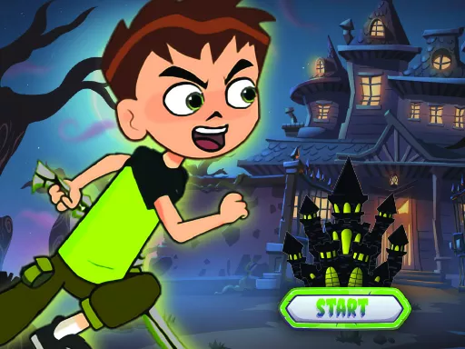 Ben 10 Ghost House Adventure - game thumbnail image