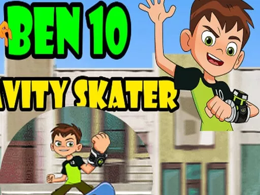 Ben 10 Gravity Skater - game thumbnail image