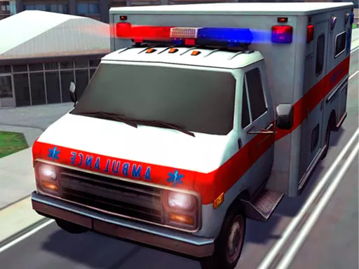 Best Emergency Ambulance Rescue Drive Sim - game thumbnail image