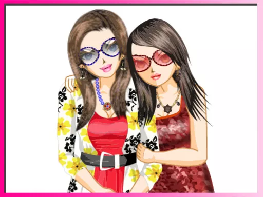 Best Friends Dressup - game thumbnail image