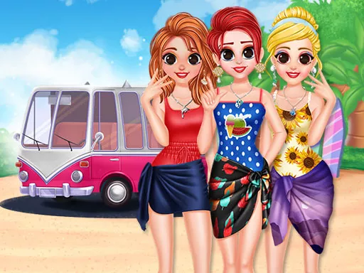 Besties Summer Vacation - game thumbnail image