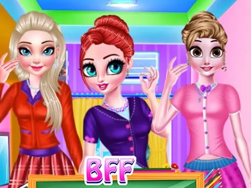 BFF HIGH SCHOOL STYLE - game thumbnail image