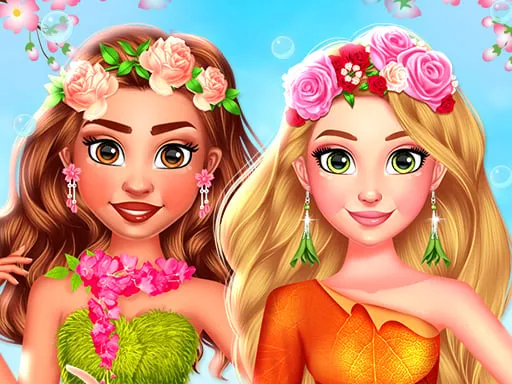BFFs Flowers Inspired Fashion - game thumbnail image
