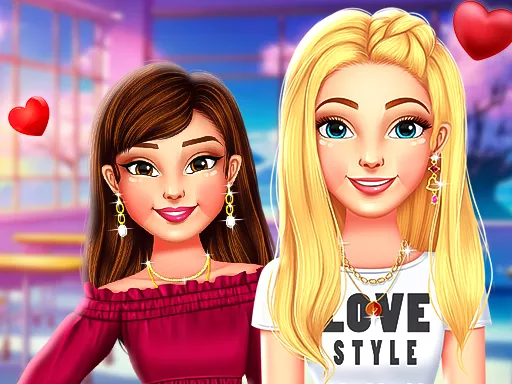 BFFs High School First Date Look - game thumbnail image