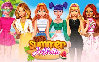 BFFs Summer Aesthetic - game thumbnail image