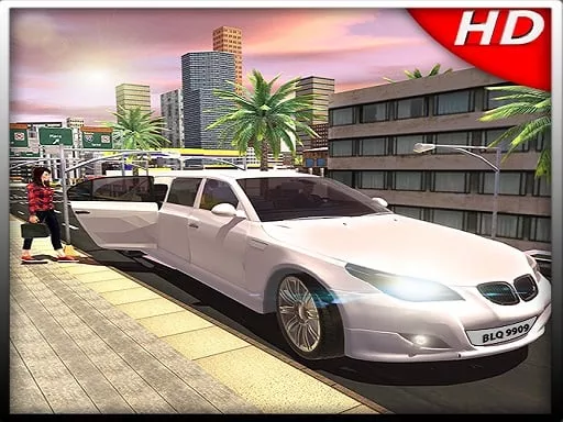 Big City Limo Car Driving Simulator Game - game thumbnail image