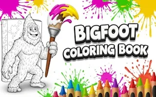 Bigfoot Coloring Book - game thumbnail image