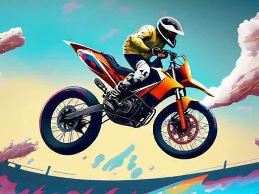 Bike jump - game thumbnail image