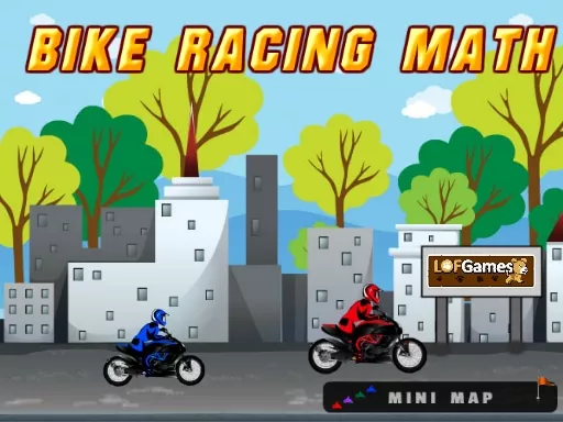 Bike Racing Math - game thumbnail image