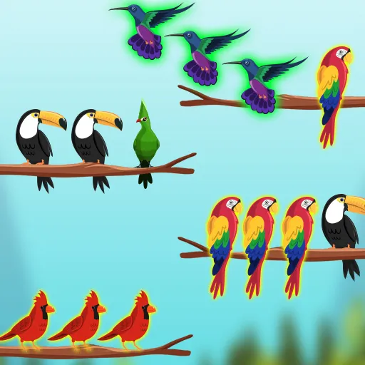 Bird Sort Challenges game thumbnail image