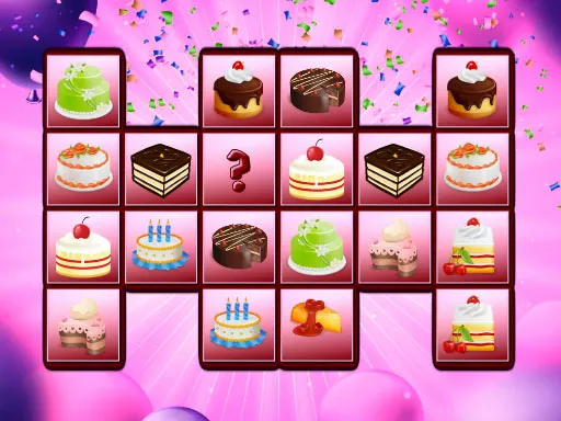 Birthday Cakes Memory - game thumbnail image