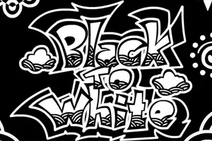 Black to White - game thumbnail image