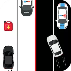 Black & White Escape Cars - game thumbnail image