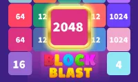 Block Blast 2048 game thumbnail image