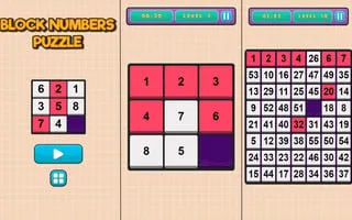 Block Numbers Puzzle - game thumbnail image