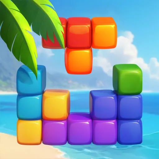 Block Puzzle Tropical Story game thumbnail image