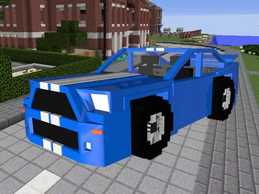 Blockcraft Cars Hidden Keys - game thumbnail image