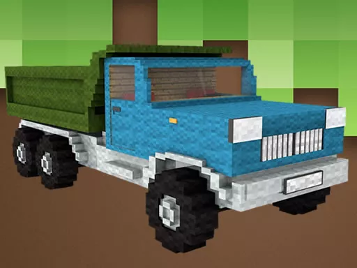 Blockcraft Truck Jigsaw - game thumbnail image