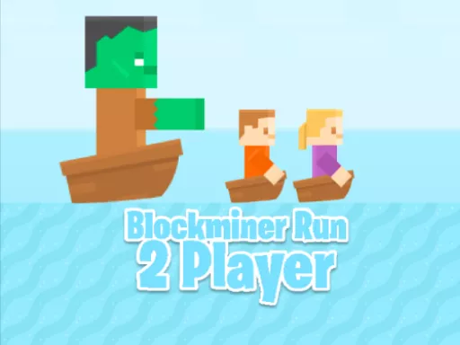 Blockminer Run Two Player - game thumbnail image