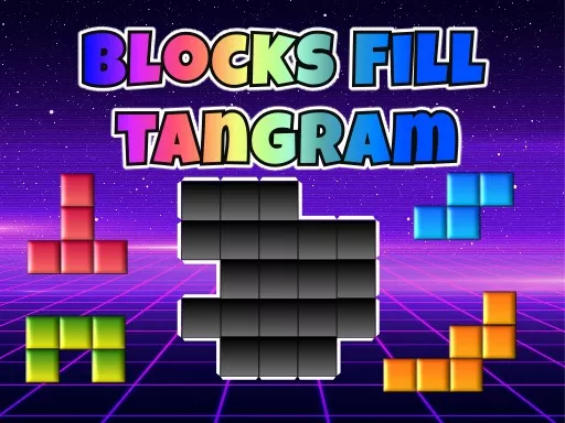 Blocks Fill Tangram Puzzle - game thumbnail image