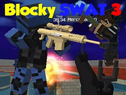 Blocky Combat Swat 3 2022 - game thumbnail image