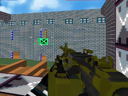 Blocky Combat Swat Fun 3D - game thumbnail image