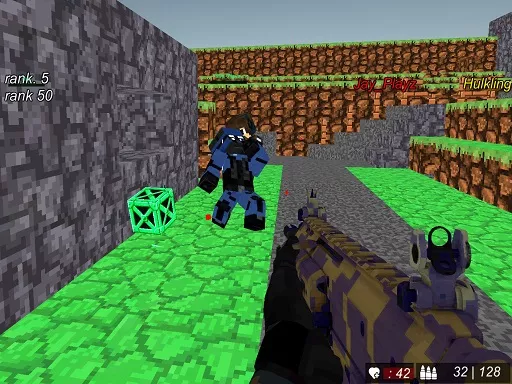 Blocky combat Wars Advanced SWAT - game thumbnail image