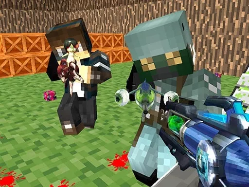 Blocky Gun Paintball - game thumbnail image