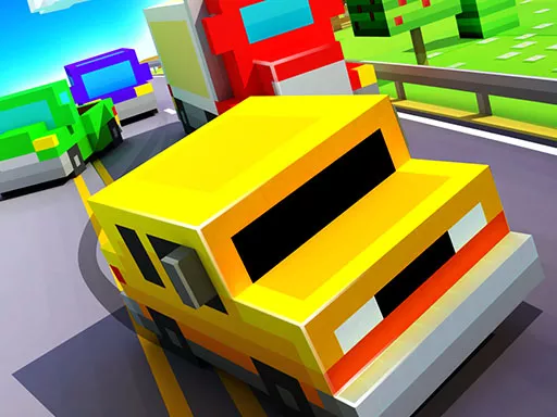 Blocky Highway: Traffic Racing -race - game thumbnail image