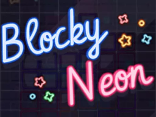 Blocky Neon - game thumbnail image