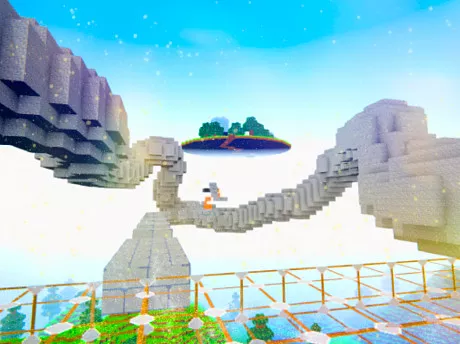 Blocky Parkour: Skyline Sprint - game thumbnail image