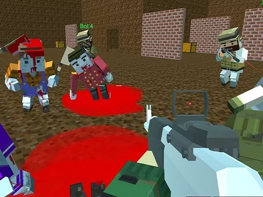Blocky Warfare the Aweper Zombie - game thumbnail image