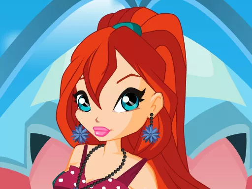 Bloom Lovely Girl Dress Up - game thumbnail image