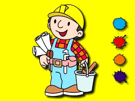 Bob the Builder Coloring game thumbnail image