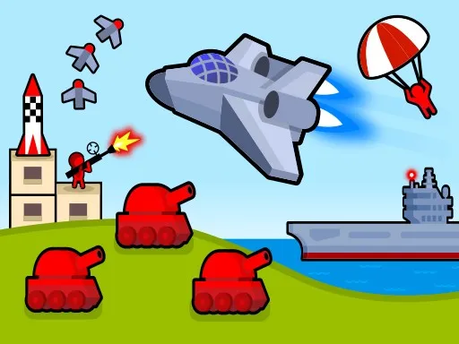 Bomber Plane: 2D Air Strike - game thumbnail image