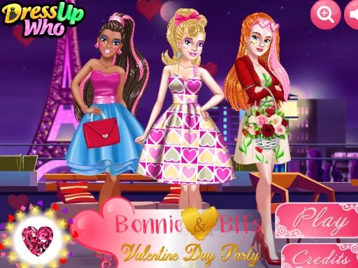 Bonnie and BFFs Valentine Day Party - game thumbnail image