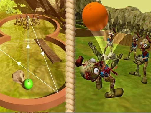 Bowling Zombie Hit - game thumbnail image