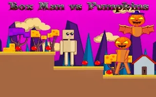 Box Man vs Pumpkins - game thumbnail image