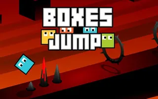 Boxes Jump - game thumbnail image