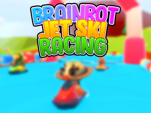 Brainrot Jet Ski Racing game thumbnail image